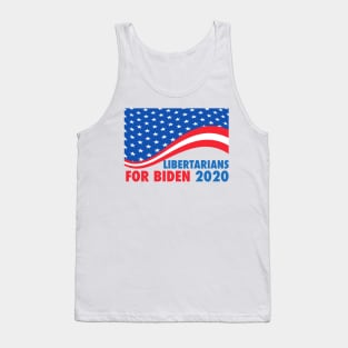 Libertarians for Biden 2020 Tank Top